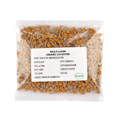 1000Pcs 50V Monolithic Ceramic Capacitor 10pF~10uF (100~106) 10PF 20PF 22PF 100PF 1NF 2.2NF 6.8NF 680NF 1UF 10UF 10%(0.33uF(334) 1000Pcs)