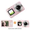 18X Zoom,4K 64MP Digital Camera, Double Screen Selfie Vloggings,Compactly Design with Charging Case,Easy Operate for Beginners Photography Digital Camera Zooming for Students Youth for Travel view 2