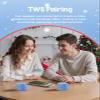 Small Bluetooth Speaker Gifts for Teens: Girls Boys Easter Basket Stuffers, 3 IN 1 Portable Magnetic Speaker with 9-Mode Lights, Waterproof Phone Stand for Desk, Cool Birthday Gadget Gifts for Adults view 4