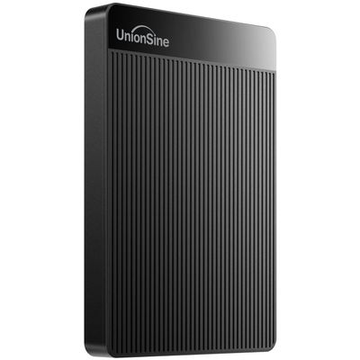 UnionSine 1TB Ultra Slim Portable External Hard Drive HDD-USB 3.0 for PC, Mac, Laptop, PS4, Xbox one, Xbox 360-(Black)
