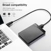 UnionSine 1TB Ultra Slim Portable External Hard Drive HDD-USB 3.0 for PC, Mac, Laptop, PS4, Xbox one, Xbox 360-(Black) view 2