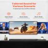 VEVOR Sound Bar for Smart TV, 2.0 Channel, 32-Inch 2 in 1 Detachable Soundbar TV Speakers, with Bluetooth HDMI AUX USB Connection, Remote Control, 80W Surround Sound System, for Home Theater Audio view 4