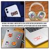 HIZILY 50 Pcs Ohio Stickers Buckeye State Sticker Waterproof Vinyl Decals Ohio Party Supplies Decorations Water Bottles Laptop Luggage Helmet Car Window Phone Skateboard Gifts for Men Women view 4