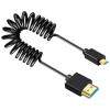 ANGESHA Fast Speed 8K UHD2.1 Version Spring Cable Gold Plated Connectors 60Hz Supported Thin Flexible Design view 1