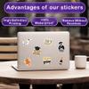 HIZILY 50 Pcs Graduation Stickers Congrats Grad Vinyl Decals End of School Sticker Laptop Water Bottle Scrapbooking Journal Tablet Phone Cap Hat Guitar Cup Whiteboard Gifts for Students Teens view 3