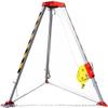 Confined Space Tripod Kit Confined Space Rescue Tripod Retractable Anti-Dropping Rescuefor Working in High Places/Cliffs/Narrow Space, Manhole Rescue Tripod with 1800 Lbs Winch view 1