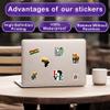 HIZILY 50 Pcs Africa Stickers Waterproof African Culture Vinyl Decal Travel Destination Sticker Laptop Water Bottle Luggage Tablet Phone Cup Scrapbook Journal Skateboard Gift for Teens Adults view 3