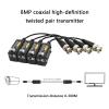 ANGESHA 8MP Coaxials Clearly Video Balun BNC to Ethernet Extender for Long Distances Surveillances Transmission Up to 300M view 2
