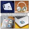HIZILY 50 Pcs Winter Arctic Animal Stickers Polar Animals Sticker Snowflake Christmas Vinyl Decal Holiday Party Favors Water Bottle Laptop Scrapbooking Skateboard Phone Gifts for Women Adults view 4