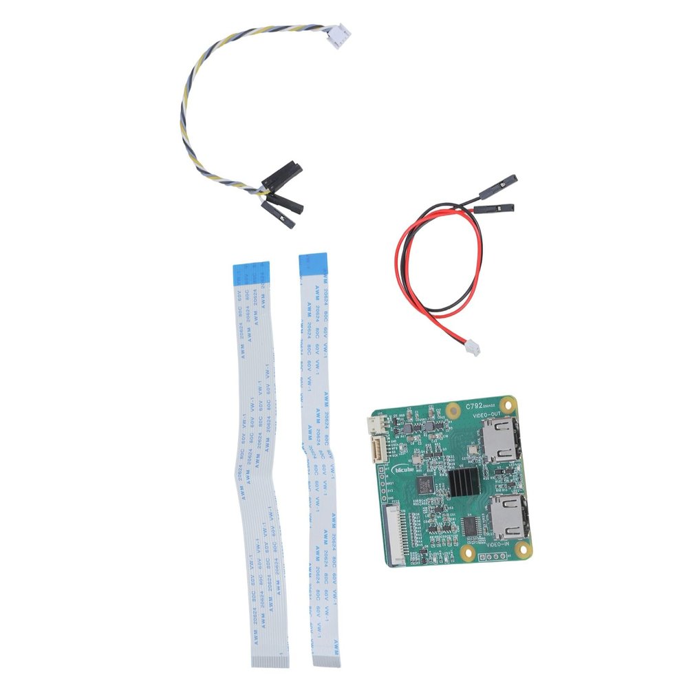 ANGESHA HDTV to 2Pin Video Capturing Board Converter Expansion Board 4K@60Hz Input Module for Industrial Control Equipment
