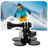 ANGESHA Camera Mount with Flexible Adhesive Base for 17mm Ball Head Action Cameras Secure 300g Load Capacity Small Design view 3