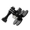ANGESHA Camera Mount with Flexible Adhesive Base for 17mm Ball Head Action Cameras Secure 300g Load Capacity Small Design view 4