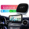 [4G+64G] Android 13-Wireless-CarPlay-Ai-Box,Plug&Play Wired to Wireless Adapter Magic CarPlay Box for Netflix/YouTube/TikTok,Support Local 4G SIM Card,Split Screen,GPS Navigation view 2