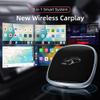 [4G+64G] Android 13-Wireless-CarPlay-Ai-Box,Plug&Play Wired to Wireless Adapter Magic CarPlay Box for Netflix/YouTube/TikTok,Support Local 4G SIM Card,Split Screen,GPS Navigation view 3