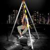 Confined Space Tripod Kit Rescue Tripod,Confined Space Tripod Kit 2600lbs, Heavy Duty Tripod Rescuewith Self-Lock Device, Adjustable 7Feet Legs Bracket Lifting Tripod Stabilizer for Ship Cab view 1