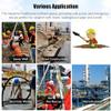Confined Space Tripod Kit Rescue Tripod,Confined Space Tripod Kit 2600lbs, Heavy Duty Tripod Rescuewith Self-Lock Device, Adjustable 7Feet Legs Bracket Lifting Tripod Stabilizer for Ship Cab view 4