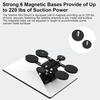 Burbifro 225lbs Starlink Mini Magnetic Mount, Starlink Mini Magnetic Roof Mounting Kit, Adjustable Tilt for RV/Boat/Pickup view 2