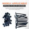 200 Pcs Nylon Universal Cable Tie Buckle with PP Storage Box - Fixion Tools Kit Includes Multifunctional Zip Ties, Pin & Button Fasteners, UV Resistant for Car Repair, Bumper & Fender Clips (200PCS) view 4