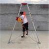 Rescue Tripod Lifting Rescue Equipment,Confined Space Tripod Kit Lifting and Rescue Tripod with Safe Belt, Aluminum Retractable Legs for Confined Space Gate Rescue Equipment(2600lbs(98' Winc view 1