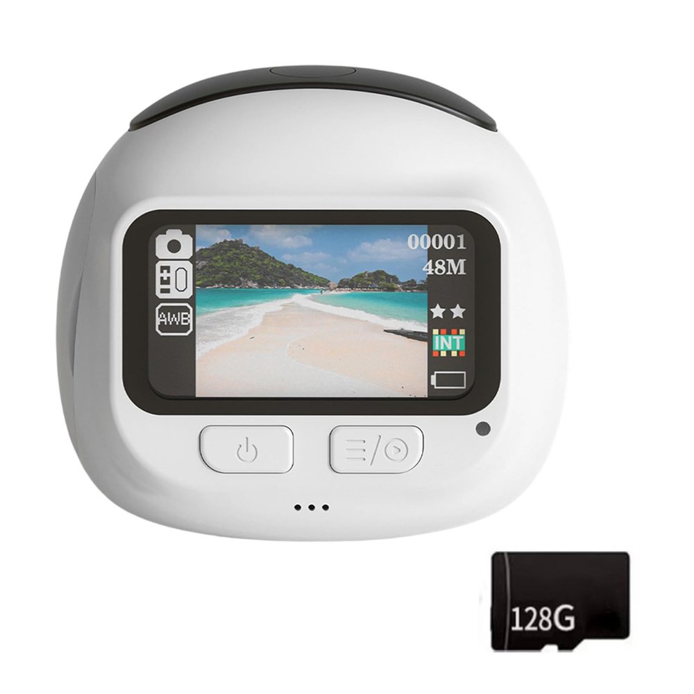 Compact 38g Digital Camera 1080P Video in Creative for Students Teens Pocket Sized Camera