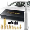 7.8in 50 Cal Bullet Antenna Replacement Car Antenna Antenna for Truck Silverado 1500 Ford F150 F250 GMC Sierra 1500 Ram 1500 Jeep Truck Accessories for Men Ram 1500 Accessories Car Parts (White) view 1