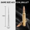 7.8in 50 Cal Bullet Antenna Replacement Car Antenna Antenna for Truck Silverado 1500 Ford F150 F250 GMC Sierra 1500 Ram 1500 Jeep Truck Accessories for Men Ram 1500 Accessories Car Parts (White) view 3