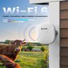 AX3000 WiFi6 Wireless Bridge Outdoor: ULNA 2.4G 5.8G 5KM Long Range PTP/PTMP WiFi Bridge with 1x2.5Gbps+1x1Gbps LAN, 24V POE Powered, Plug and Play for Network Extension to Barn Shop Garage CPE806S view 2