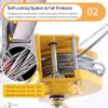 Rescue Tripod Lifting Rescue Equipment,Rescue Tripod Lifting,Rescue Tripod,Confined Space Tripod Kit Lifting and Rescue Equipment - Emergency Rescue Tripod Kit for Traditional Confined Space view 4