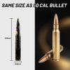 50 Cal Bullet Antenna White Antenna Truck Car Antenna Replacement Truck Antenna Bullet Antenna Slverado 1500 Bullet Antenna Ford f150 f250 GMC Sierra 1500 ram 1500 Jeep Truck Accessories (Black) view 2
