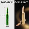50 Cal Bullet Antenna Green Antenna for Truck Car Antenna Replacement Truck Antenna Bullet Antenna Slverado 1500 Bullet Antenna Ford f150 f250 GMC Sierra 1500 ram 1500 Jeep Truck Accessories (Green) view 2