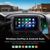 10Inch Android Car Radio Upgrade for GMC Sierra Chevrolet Silverado 2014-2018 Touch Screen Stereo Head Unit Support Wirless Carplay Android Auto GPS Navigation Multimedia Player Stock Camera SWC view 4