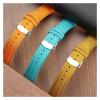 Buckle Nylon Sailcloth Deployment Watch Strap 18mm 19mm 20mm 21mm 22mm 24mm Quick Release Band Waterproof Watchband(Gray,19mm) view 2