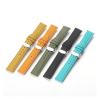 Buckle Nylon Sailcloth Deployment Watch Strap 18mm 19mm 20mm 21mm 22mm 24mm Quick Release Band Waterproof Watchband(Gray,19mm) view 3