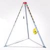 Aluminum Rescue Tripod Kit - 816.5kg Capacity, 2.1m Firefighting Tripod with 228m Cable Hoist for Confined Space Safety, Engineering Solutions, Durable and Reliable Rescue Equipment view 1