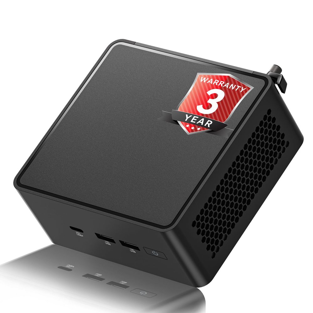 Intel NUC 15 PRO, for ASUS NUC 15 PRO Mini PC  with Ultra 5 225H, 32GB RAM & 1TB SSD, Win 11 Pro, Intel Wi-Fi 7 (Gig+) & BT 5.4 | Business PC for Education, Office, Digital Signage, POS & SMB