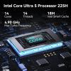Intel NUC 15 PRO, for ASUS NUC 15 PRO Mini PC  with Ultra 5 225H, 32GB RAM & 1TB SSD, Win 11 Pro, Intel Wi-Fi 7 (Gig+) & BT 5.4 | Business PC for Education, Office, Digital Signage, POS & SMB view 2