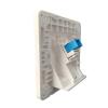Angled SC Fiber Optic White Wall Plate Fiber Optic Network Outlet Simplex SC LAN Coupler 86x86mm(1 Ports SC UPC) view 1