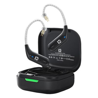KBEAR BT15 PRO IEM Bluetooth Adapter,5.4 Bluetooth 5.4 TWS Module 2PIN Plug for Moondrop CHU II/Aria/Blessing,KZ ZST/AS10 /ZST-X/ZSR/ES4/EDC,for Truthear Hexa/Zero(2 PIN)