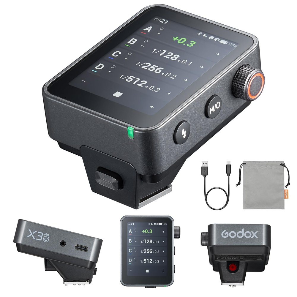 Godox X3 Pro C X3Pro TTL Flash Trigger 2.4G Wireless Transmitter for Canon