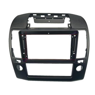 Radio Frame 7/9 Inch Car Radio Fit for Nissan 2004-2010 Stereo Head Unit Android MP5 GPS Video Player 2 Panel Frame Convenient(9INCH frame)