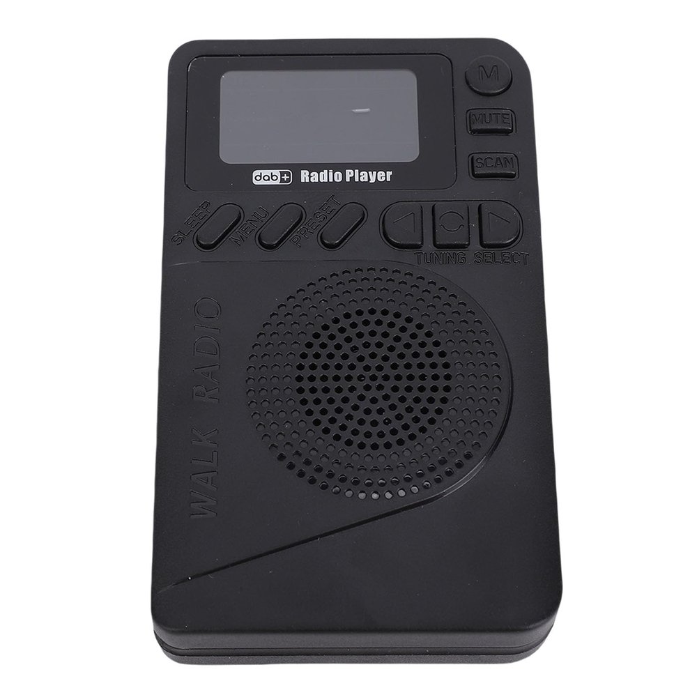 LICAEVEY Portable DAB FM Radio, 3 in 1 Design with Bluetooth Speaker and SD Card MP3 Player, Rechargeable Handheld with Color Display for Commuting and Hiking