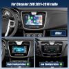 8-Core 6G+128G Android 15 Car Stereo for Chrysler 200 2011-2014 with Wireless Carplay Android Auto,9 " 1280*720 IPS Touchscreen Car Player,32-EQ 59 UI Bluetooth 5.0 GPS WiFi FM/RDS DSP SWC Backup Cam view 2