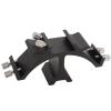 Astronomical Telescope Fixed Slots Rack, Telescope Mount Bracket Base, Metal Dovetail Mounting Bracket with 3 Slots, Aluminum Alloy Triple Finder Mount for Optical Accessories view 3
