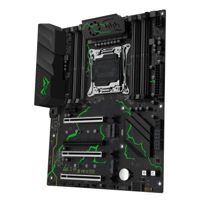THFKLXT Computer Motherboards Fit for Machinist MR9S X99MotherboardCombo with for Xeon E5 2690 V4 CPU LGA 2011-3 AndDDR4 64GB 2400MHzRAM Kit Four Channel Memory Port