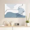 32-80 Inch Indoor TV Dust Cover Universal Elastic Dustproof Screen Protector for Hanging/Desktop Televisions & Computers Curved/Flat Indoor Art Decorative Cover-Blue1||45-48inch view 1