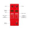 10KA-20KA 2P DC SPD Din Rail Lightning Surge Protector Low-Voltage Arrester Device 500/600/800/1000V Solar Outdoor Power Protect(800V) view 2