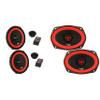 Cerwin Vega Front 6.5" Components and Rear 6x9 Coaxial Speakers 4 OEM Upgrade view 1