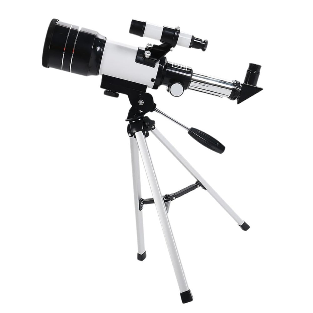 CAXUSD Professional Astronomical Monocular Telescope with Focal Coated Glass Optics for Brightness and Clarity Lightweight Aluminum Alloy Refractor with Tripod Easy Assembly for Beginner