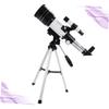 CAXUSD Professional Astronomical Monocular Telescope with Focal Coated Glass Optics for Brightness and Clarity Lightweight Aluminum Alloy Refractor with Tripod Easy Assembly for Beginner view 3