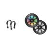 Diamond Audio POD8F4B Black 8" Speaker Pods with 3" Clamps view 1